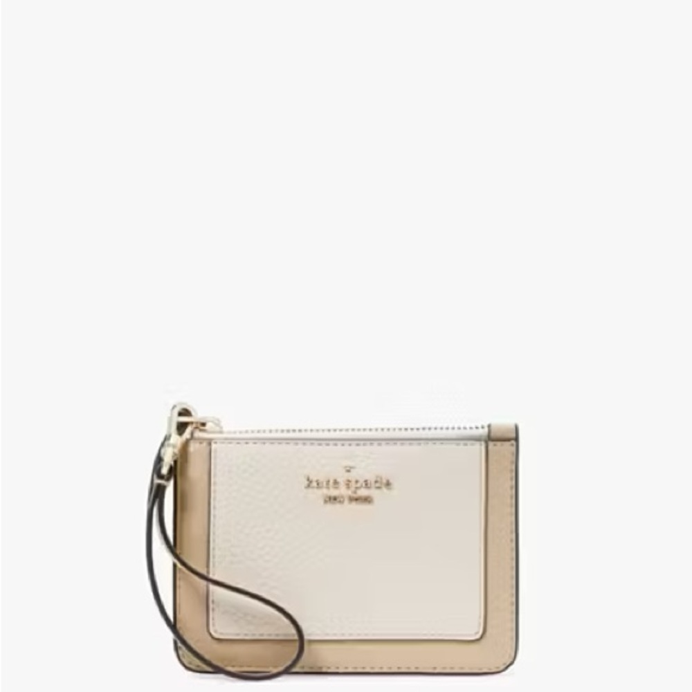 Kate Spade Lena Colorblock card holder wristlet